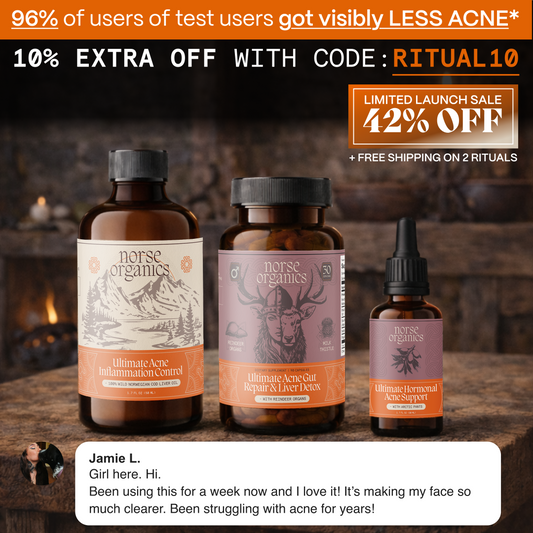 Complete Gut Repair & Hormonal Balance System for Female Acne