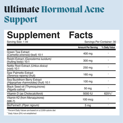 Complete Gut Repair & Hormonal Balance System for Male Acne
