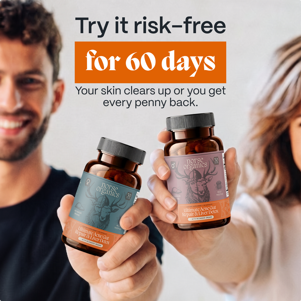 Complete Gut Repair & Hormonal Balance System for Male Acne